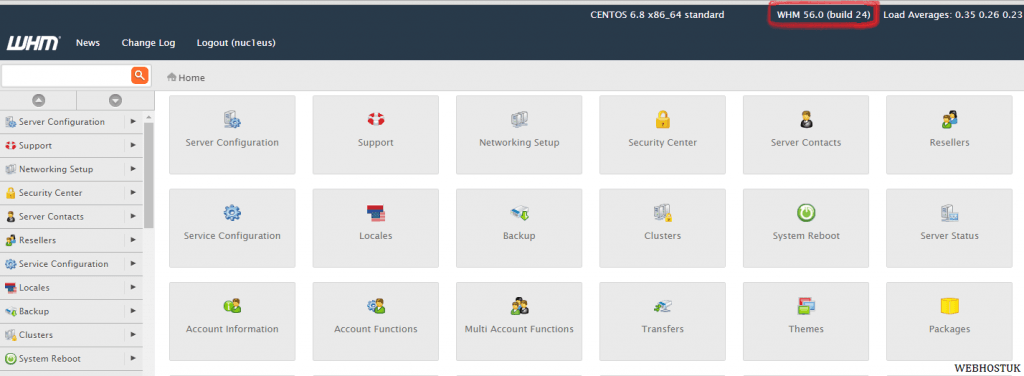 How to Check WHM /cPanel Version